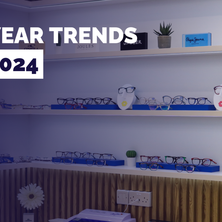 EYEWEAR TRENDS FOR 2024 - Blog Banner